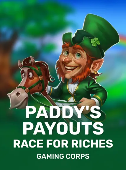 Paddy's Payouts Race for Riches game tile