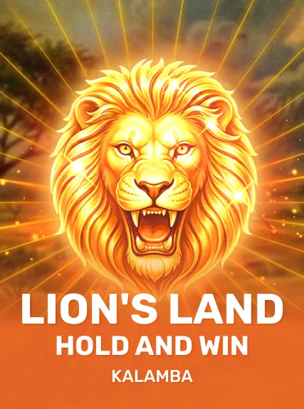 Lion's Land Hold and Win game tile